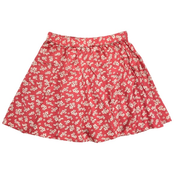 American Eagle Outfitters Skirt Women’s Size XS Pink + Cream Floral Extra Small - Picture 2 of 8
